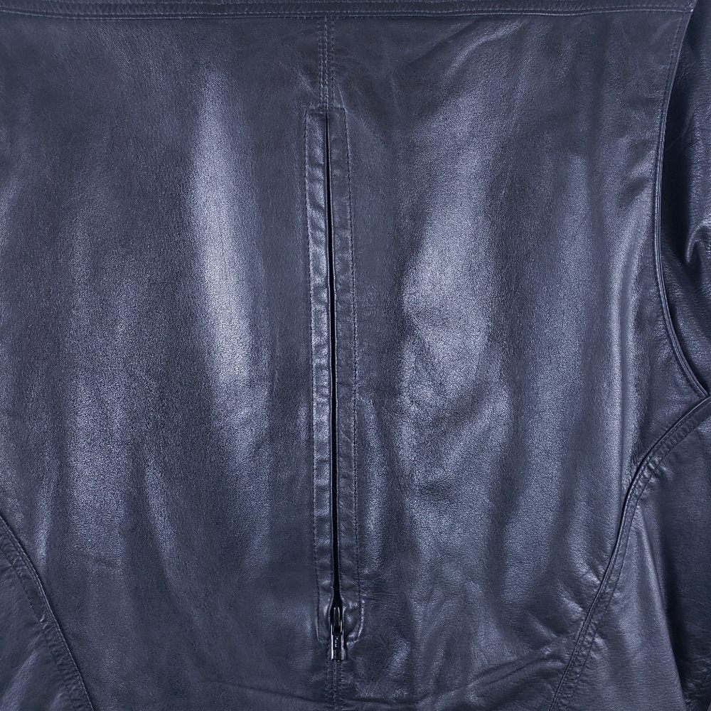 HARLEY-DAVIDSON Women's Motorcycle Leather - Black Jacket - Size Small - Picture 9 of 16